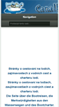 Mobile Screenshot of canalboating.cz